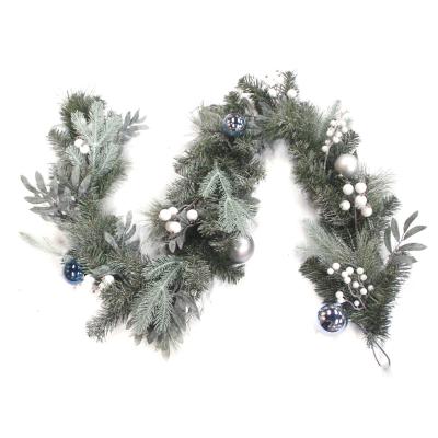 China 2022 Durable Factory Direct Sale Christmas Decorations Christmas Garland Indoor And Outdoor Decorations Hanging Garland for sale