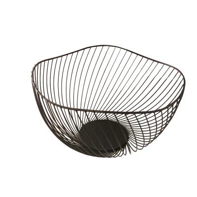 China Food Guaranteed Quality Iron Storage Basket Unique Waterproof Fruit Basket for sale