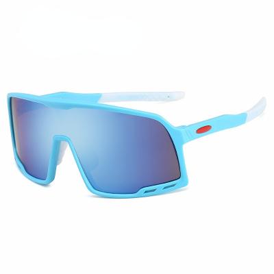 China Big Frame Cycling Sunglasses Fashion Beach Volleyball Cycle Sport Cycling Sun Glasses Baseball Windproof Outdoor Plastic Custom Glass for sale