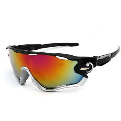 China Fashion Sunglasses Wholesale Outdoor Glass Sports Men Sunglasses Bike Glass Sunglasses Personality Recycling Fashion for sale