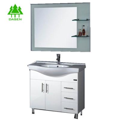 China Good Quality Melamine MDF Bathroom Cabinet Eco - Friendly Cheap Furniture for sale