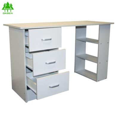 China Eco - Friendly Cheap Useful Office Furniture Particle Edge Computer Desk for sale