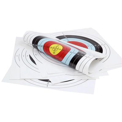 China Durable Outdoor Game Recurve Bow Target Paper Archery Accessories Shooting Competition Target Paper for sale