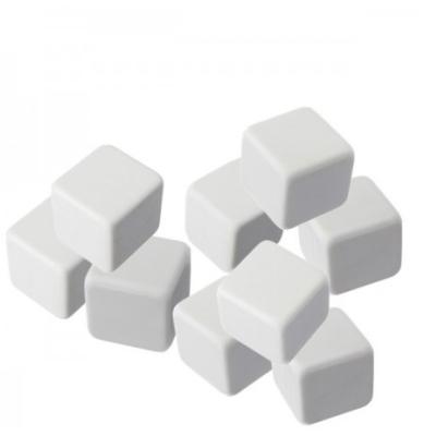 China Carton Style Food Grade Ceramic Ice Cube for sale