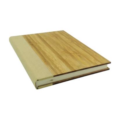 China Factory Hot Sales Custom Spiral Spiral Hardcover A5 Bamboo Notebook for sale