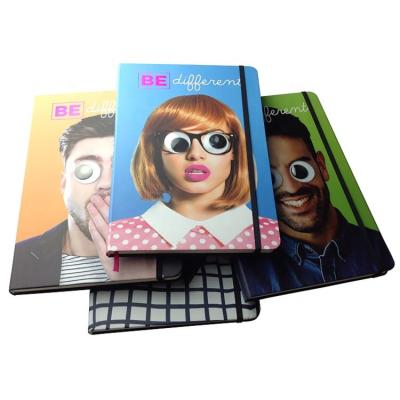 China Large Promotion B5 Size Notebook Activities Observe Art Papaer Creative Bandages With Cardboard Elastic for sale