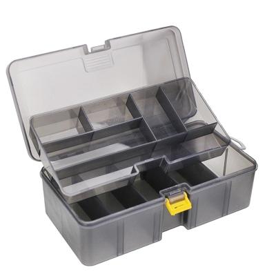 China Other Favorite 55% Fishing Discount, Supply Storage Box Hook, Double-Layer Waterproof Plastic Fishing Tackle Accessories Gear Tool O for sale