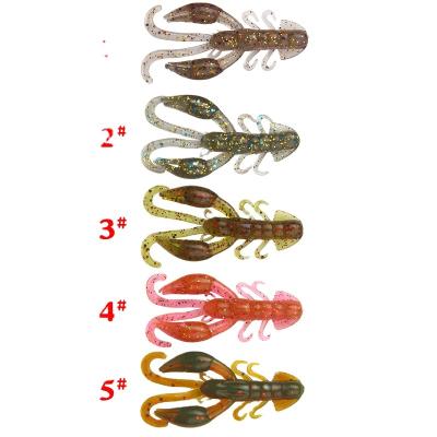 China HFishing hot soft bait crystal simulation shrimp1 pack of 12 Luya bait fake bait 2G 5cm, massFishing lures insect like bass 2 for sale