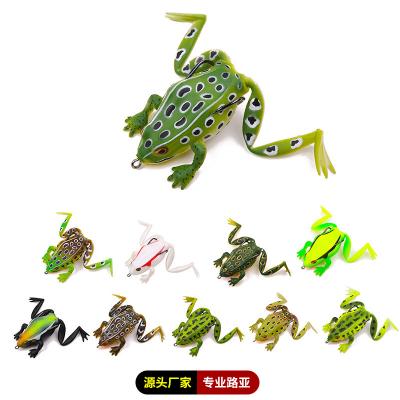 China Fishing Soft Thunder Frog Bait 6.5cm/17.2g False Toad Simulation Simulated Fishing BionicOther Fishing Products PPC Enamel for sale