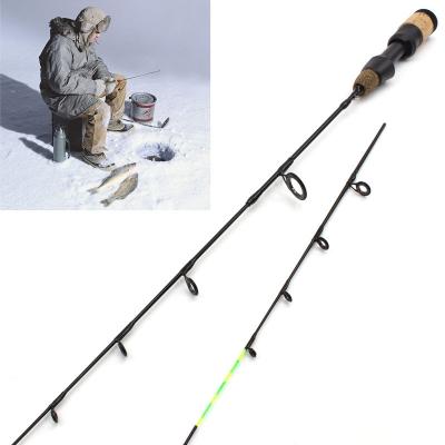 China Ultra Light Carbon Fishing Drop Sale Winter Fishing Rod Set Rod, 2 Pin Rotating Carbon Fiber, Carp Fishing, 58cm, Free Shipping, N for sale