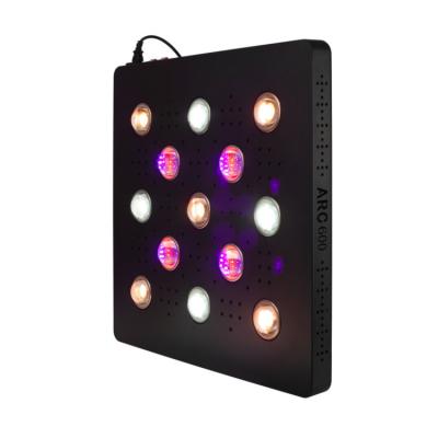 China Route 1: red+white + UV+IR button dimming remote controller 600w led grow light UV IR for indoor plants for sale