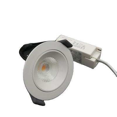 China Trimless Ceiling Recessed Anti-glare RGBW COB Down Light Smart CCT Led Downlight DL-R3003.05 for sale