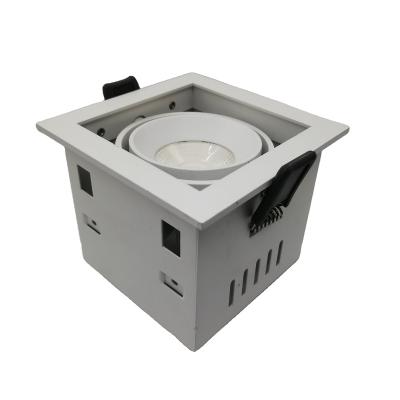 China Adjustable Modern Ceiling Led Downlight COB Dimmable CCT Recessed Lights Led Downlight Ceiling Led Downlights DL-R3026.10 for sale