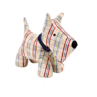 China Modern Dog Door Stopper Fabric Door Stopper Stuffed Sand Door Stopper for sale