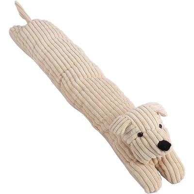 China 2021 Newest Modern Man Door Stopper Stuffed Draft Excluder Cloth Animal Dog Stopper for sale