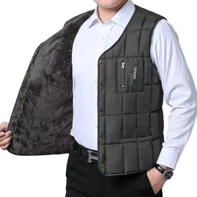 China Windproof Vest For Men Brand Winter Jacket Invest Jacket Mens Winter Vest Sleeveless Casual Men for sale