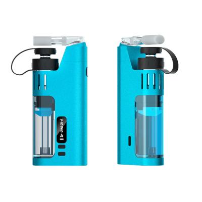 China ​2 In 1 Oil And Smart E-Rig Concentrates Vape Pen Battery Smoking Device Glass Bubbler for sale