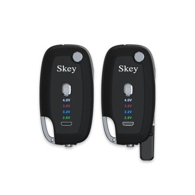 China Key Fob Box Mod 510 Thread Oil Vape Battery 3.6V 500mAh Variable Voltage for sale