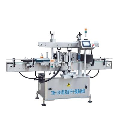 China TBK-150X Beverage CE Certification and Double Side Electric Driven Type for Australia Hazel Bottle Labeling Machine for sale