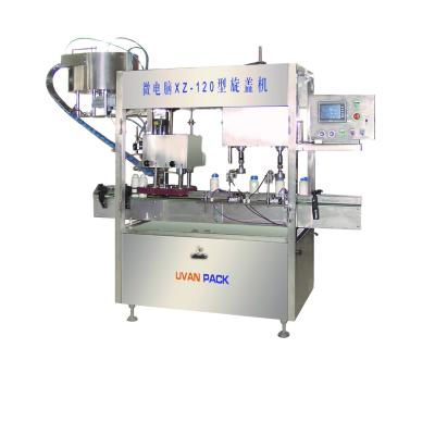 China XZ-120 Automatic Beverage Hand Wash Bottle Capping Machine for sale