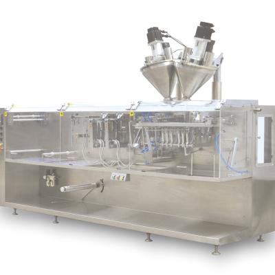 China YF-180T Powder Link Automatic Twin Pouch Filling Packaging Machine for sale