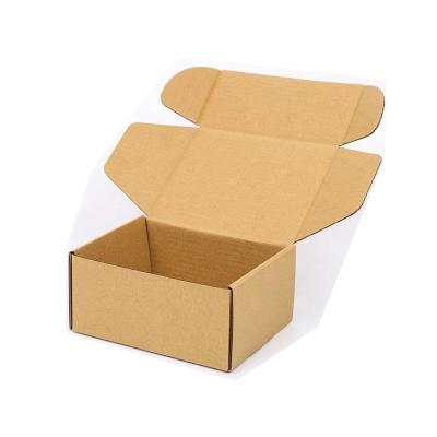 China Unique Design Eco Friendly Packaging Materials Color Print Recycled Logo Hat Shipping Box Shipping Ad Paper Box Corrugated Paper Box for sale