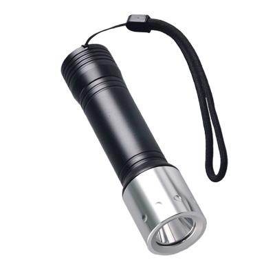 China Portable Dive Dry Underwater Diving Waterproof Dive Light Outdoor Camping Camping Torch IP68 Battery LED Flashlight A.C.A. for sale