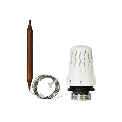 China General Byelearn Remote Sensor TRV Thermostatic Water Heating Radiator Head With Sensor for sale