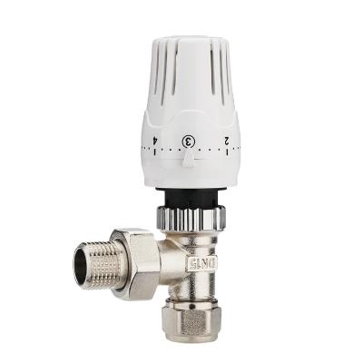 China General Baiyilun G1/2 TRV Thermostatic Radiator Valves For Central Heating System For Home for sale