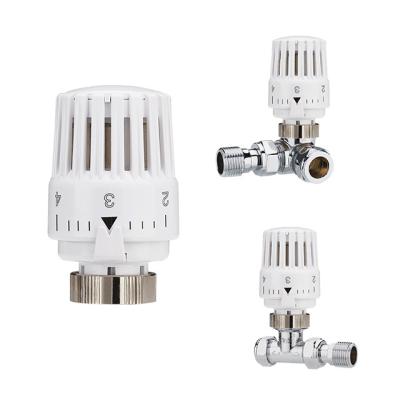 China BAIYILUN Aoutomatic Modern Water Shut Off Valve Parts Thermostat For Underfloor Heating Mat One Set Floor Heating Systems Brass 2 Years for sale