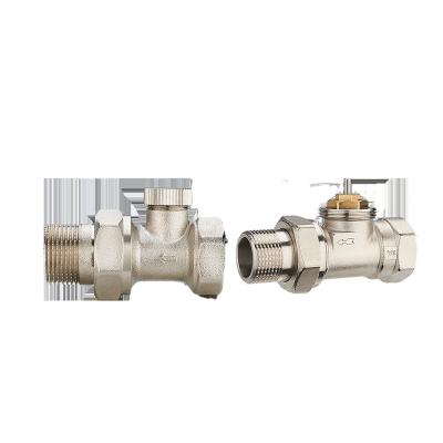 China General Baiyilun DN20 Valve Straight Pool Thermostatic Radiator Valve for sale