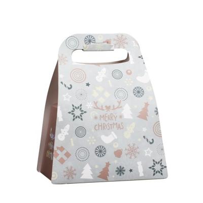 China Disposable Portable Folding Paper Candy Packing Box For Christmas for sale