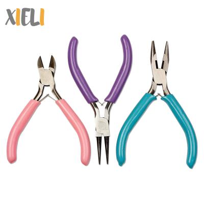 China Custom 3PCS DIY Handmade Craft Tools Supplies Craft Jewelry Making Pliers for sale