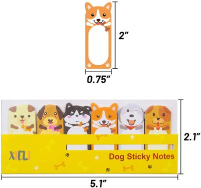 China Self Adhesive Arts and Crafts for Kids Educational Sticky Markers Animal Notes Index Tabs Office Stationery Gift Set for sale