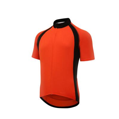 China Breathable Breathable Mens Cycling Tank Tops Basic Short Sleeves Bike Bicycle Shirt Zipper Pockets for sale