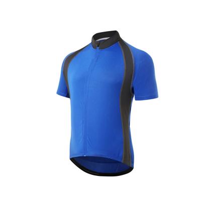 China Breathable Breathable Mens Cycling Tank Tops Basic Short Sleeves Bike Bicycle Shirt Zipper Pockets for sale