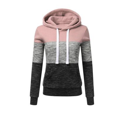 China Slim Anti-wrinkle Hoodie Women's Slim White Sweatshirt Pullover total three colors for choice for sale