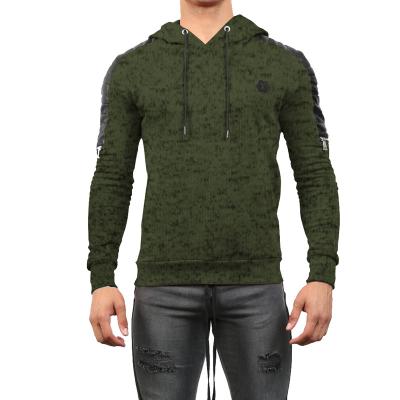 China Anti Wrinkle Men's Hoodied Anti Wrinkle Pullover Oversized Sweatshirts Cheap Price And High Quality Total Seven Colors For Choose (Green) for sale