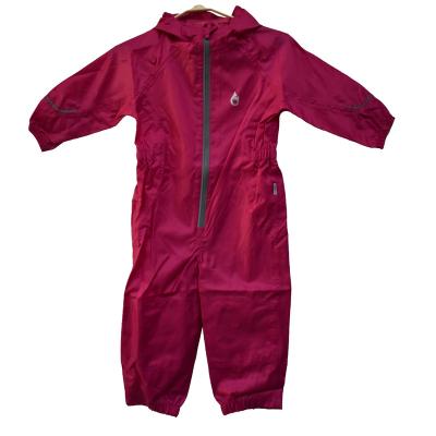 China factory price kids rainsuits raincoats kids all in one rainsuitsfor school uniform with seam taping 5000mm all in one rainsuits one all in one rainsuits for sale