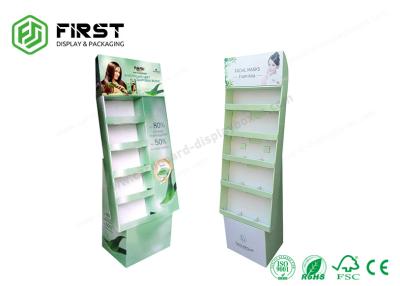 China Customized Corrugated Paper Cardboard Advertising Carton Floor Stand Displays For Exhibition for sale