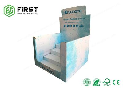 China Counter Cardboard Display Paper Retail Promotion Customized Counter Top Display for sale