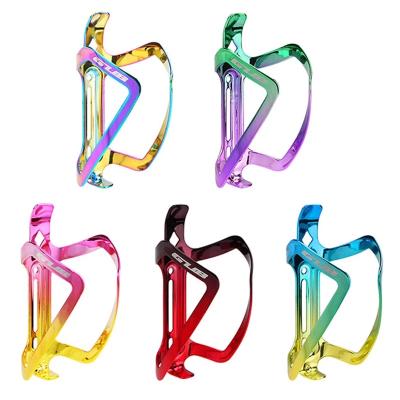 China Colorful Aluminum Alloy Anti-Corrosion And Colorful Light Weight GUB Mountain Road Bike Bottle Water Bottle Cage Cup Bracket Bicycle Accessories for sale