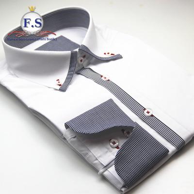 China 2018 Anti-Wrinkle Fashion Unique Mens Casual Shirt High End 100% Cotton for sale