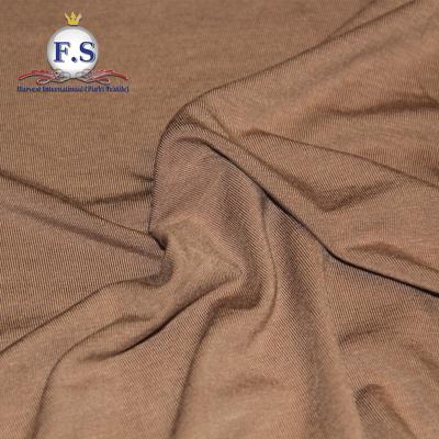 China Stretch 95 Rayon 5 Spandex Weft Knit Fabric For Sportswear for sale