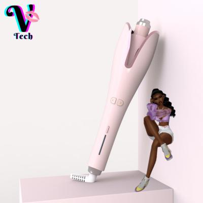 China Auto Curly Your Hair Auto 2021 Anti-scald Hair Curler Set Machine Automatic Curling Bald Beauty Hair Curler Machine for sale