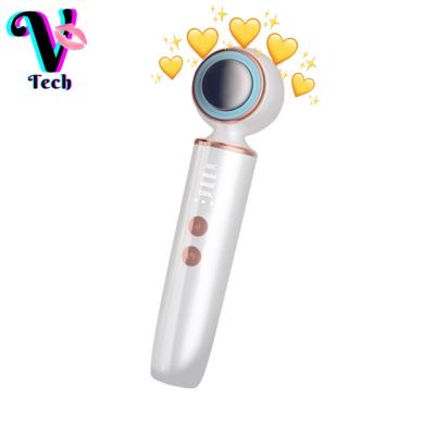 China Pore ​​Remover Skin Tightening Device LED Silicon Face Massager Ultrasonic Massage Tools Face Tool For Face for sale