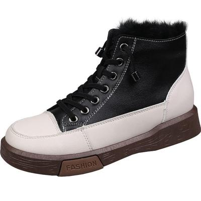 China Fashion Trend Dropshipping Logo New Women Winter Fashion Style Custom Tops Shoes Casual Waterproof Warm Woman Female High Quality Sneakers for sale