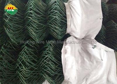 Chine PVC de HUILONG 1-4 le » a enduit Diamond Mesh Fence For Sports Ground à vendre