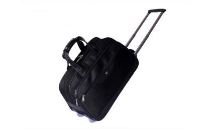 China Customized durable Light weight trolley travel bag with large main compartment for sale