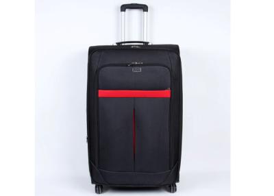 China Telescopic aluminum trolley travel luggage sets for men with net compartment for sale